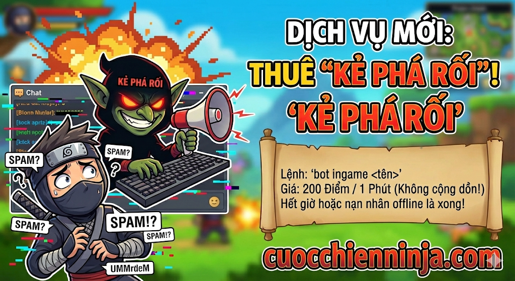 Chế độ mới thuê 'Kẻ Phá Rối